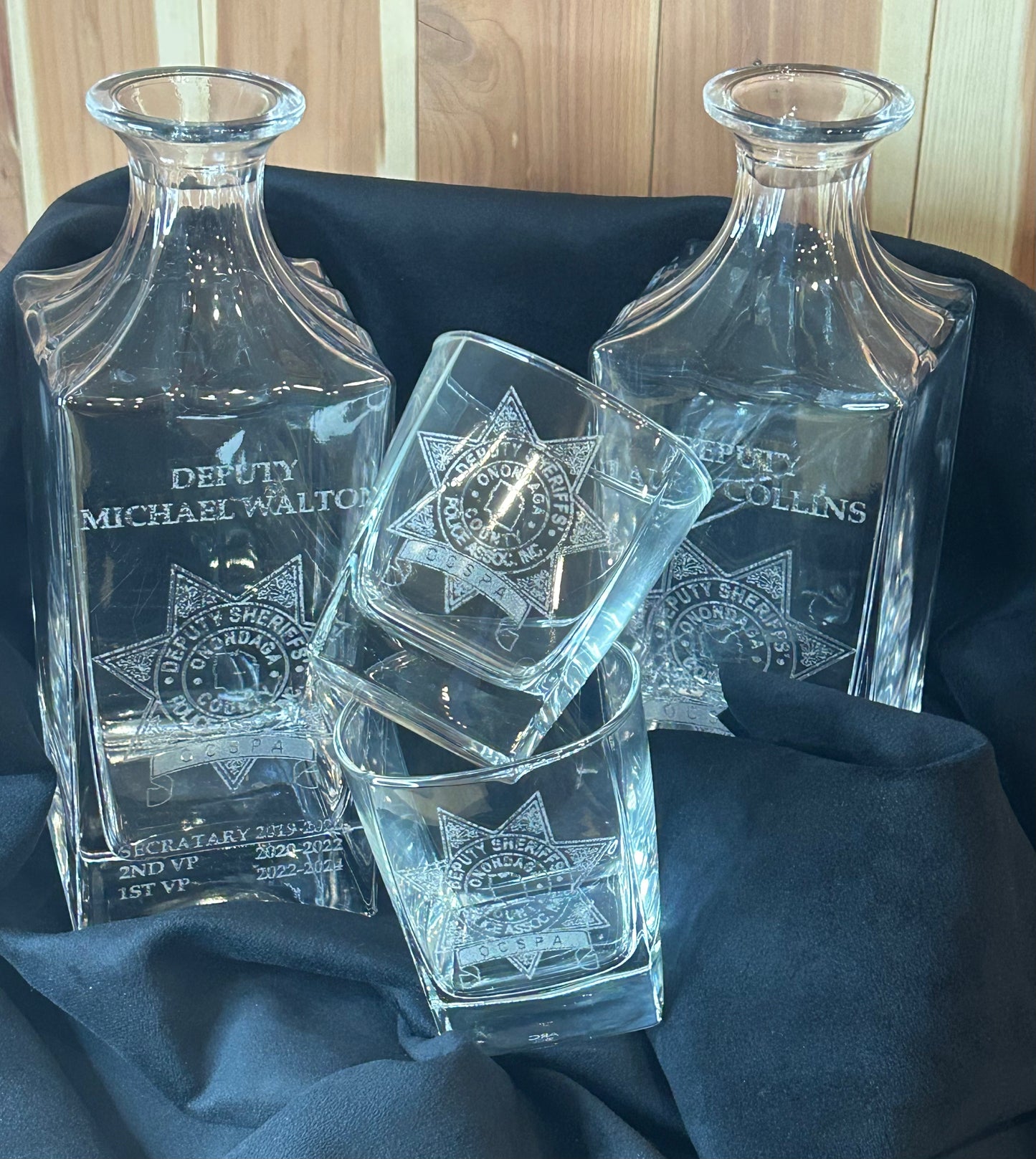 Custom Engraved Decanter Sets