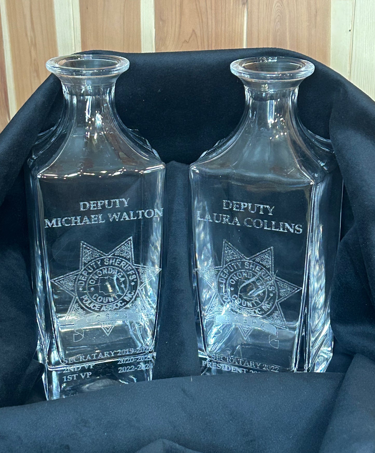 Custom Engraved Decanter Sets