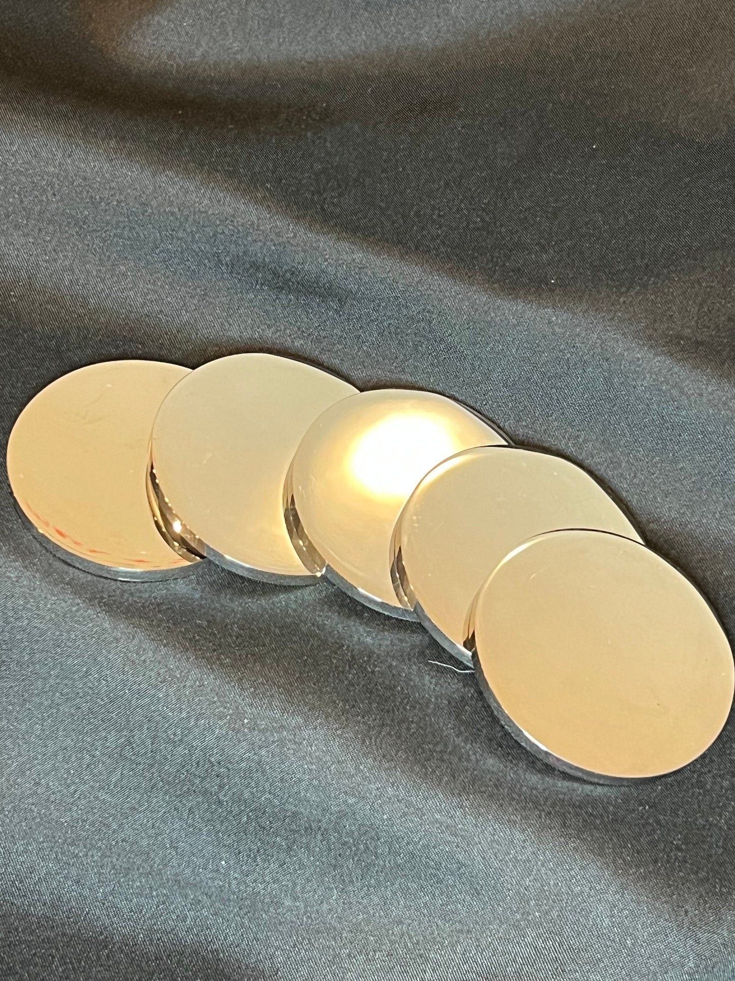 50 mm (2 inch) Stainless Steel Challenge Coin Blanks for Police, Military, Fire, EMS, etc. (3 COIN MINIMUM order)