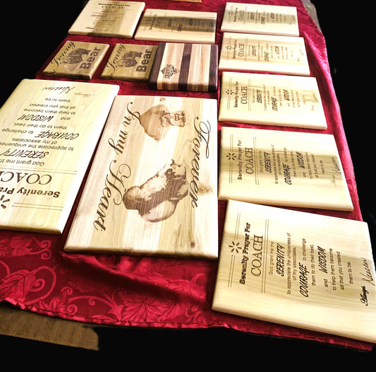 Custom Engraved Wood Plaque: Personalized Sign, Campground Decor